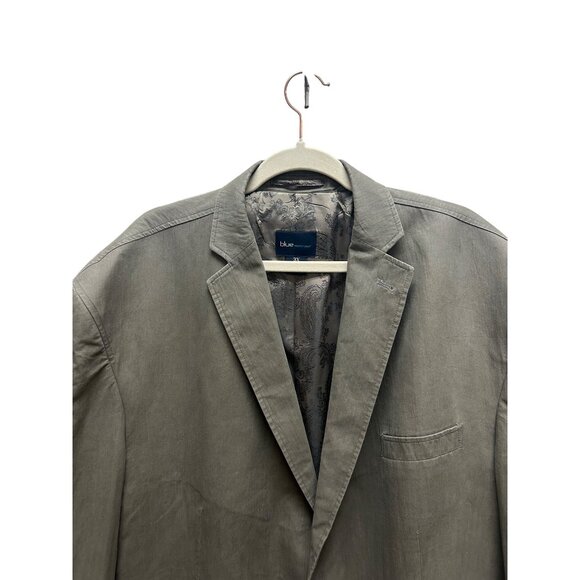 Blue Pronto Uomo Taupe Big & Tall Travel Blazer - Picture 4 of 6